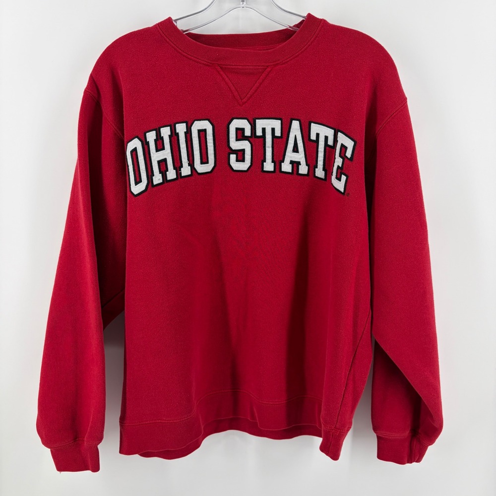 Vtg Ohio State Buckeyes Sweatshirt Crewneck Unisex Small Embroidered J America